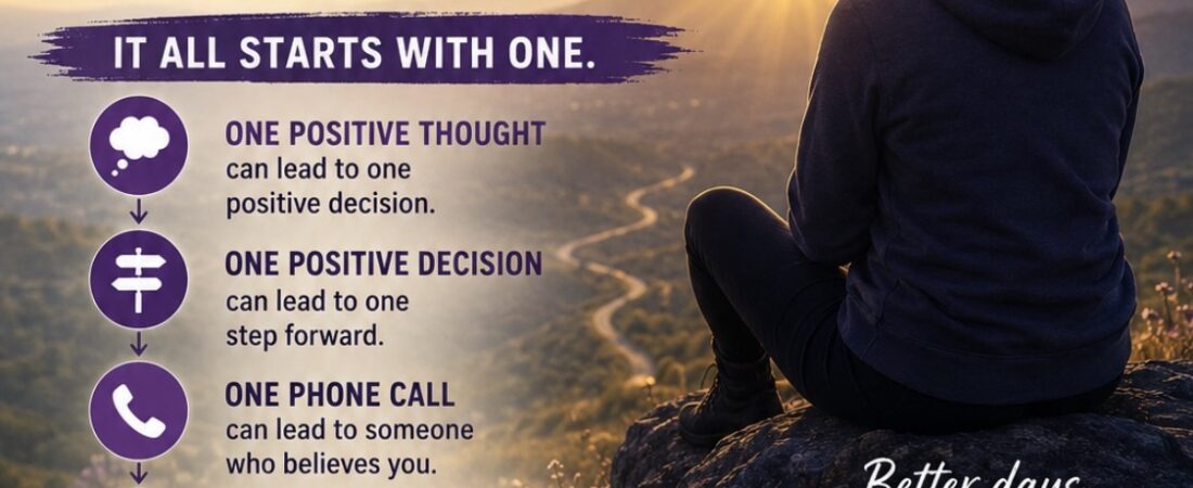 RADV Article: One Positive Thought Can Change the Direction of Your Life