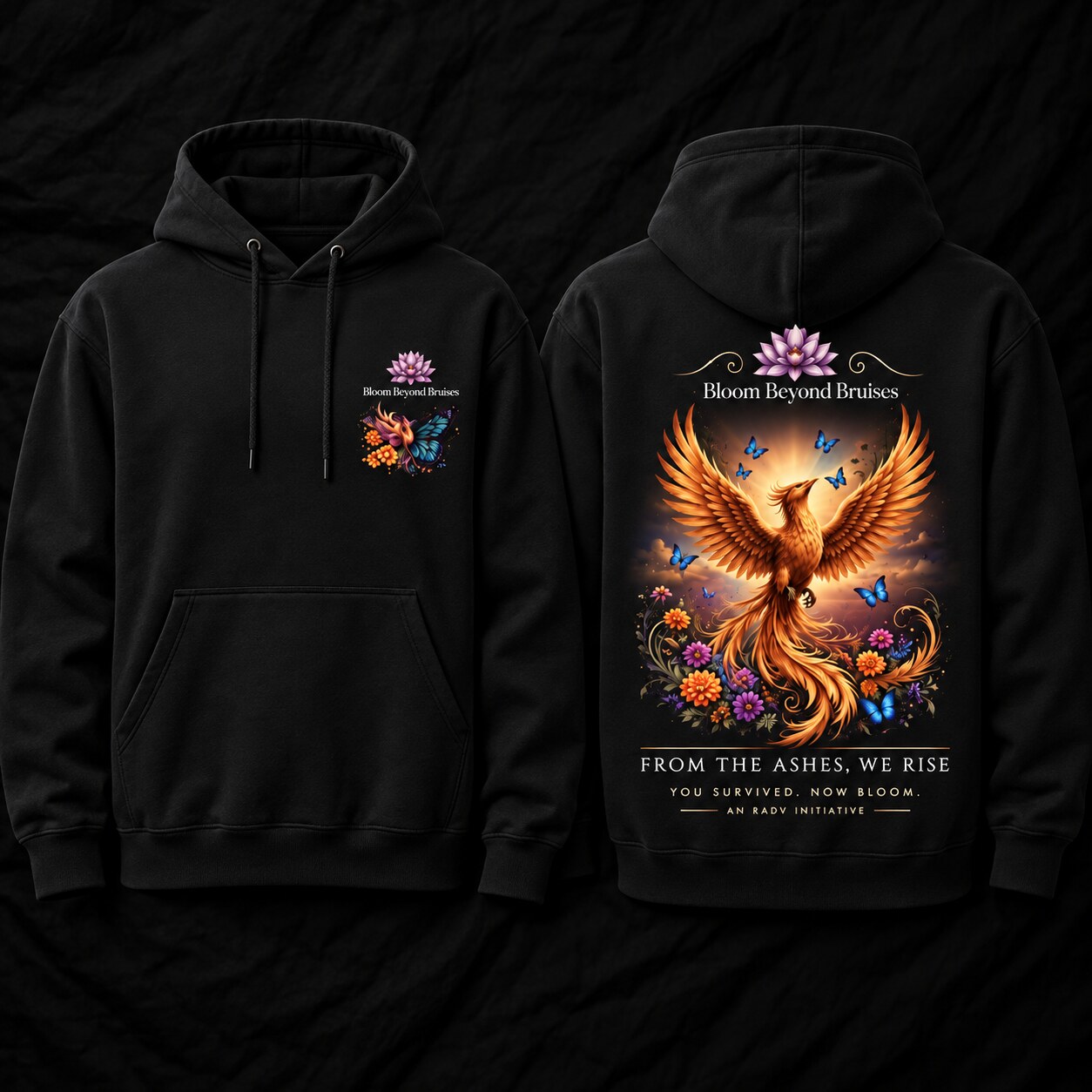 From the Ashes, We Rise Hoodie