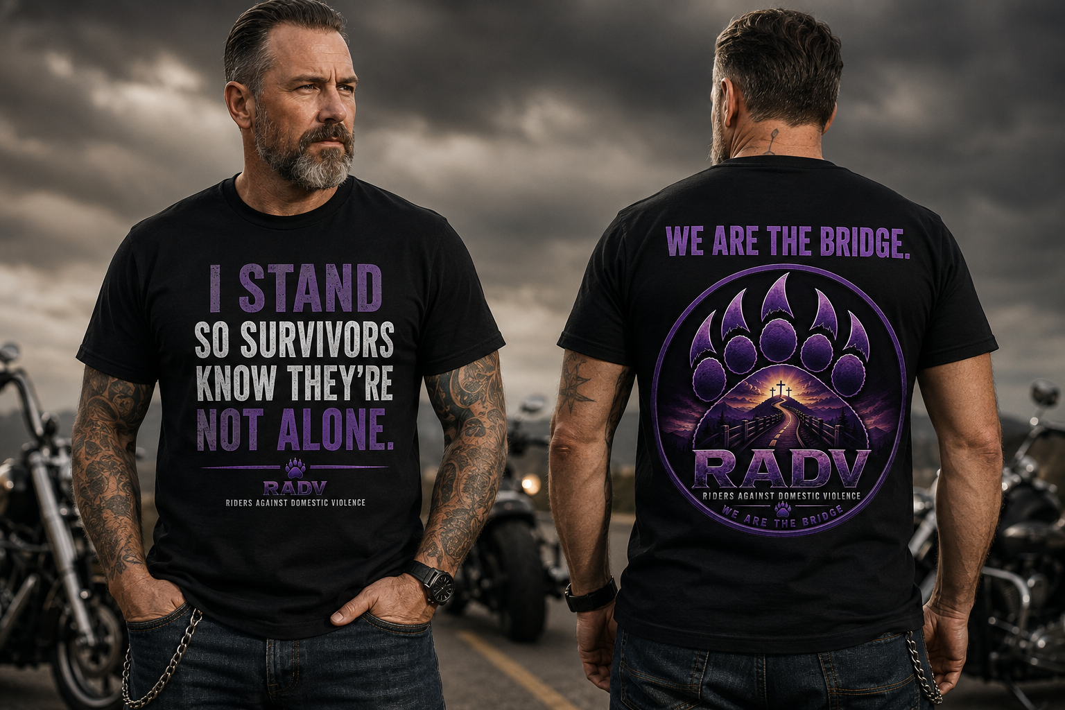 Approved RADV Supporter T-Shirt artwork